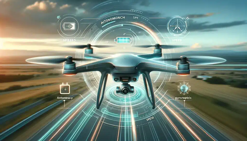 Entendiendo la autonomía, velocidad y estabilización del dron