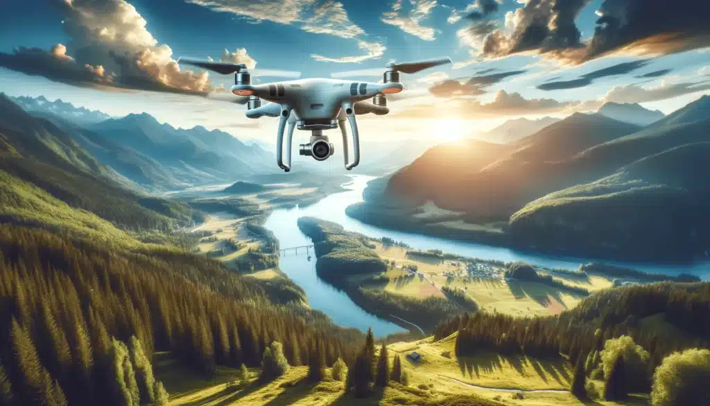 Uso de drones para fotografía y videografía