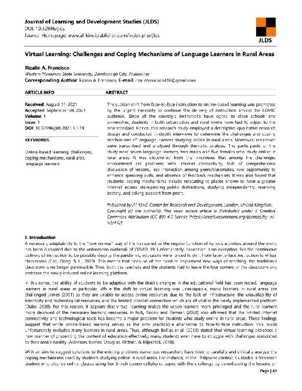 "Virtual learning challenges and adaptations"
